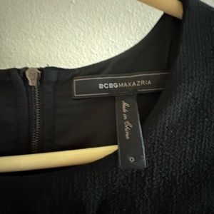 BCBG MAXAZARIA BLACK DRESS